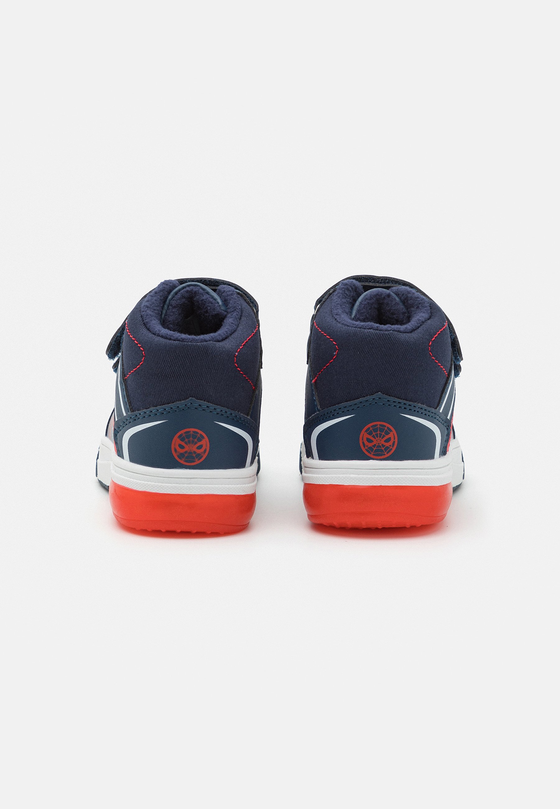 Friboo SPIDERMAN BLINKING OUTSOLE - Scarpe da ginnastica alte - blu scuro
