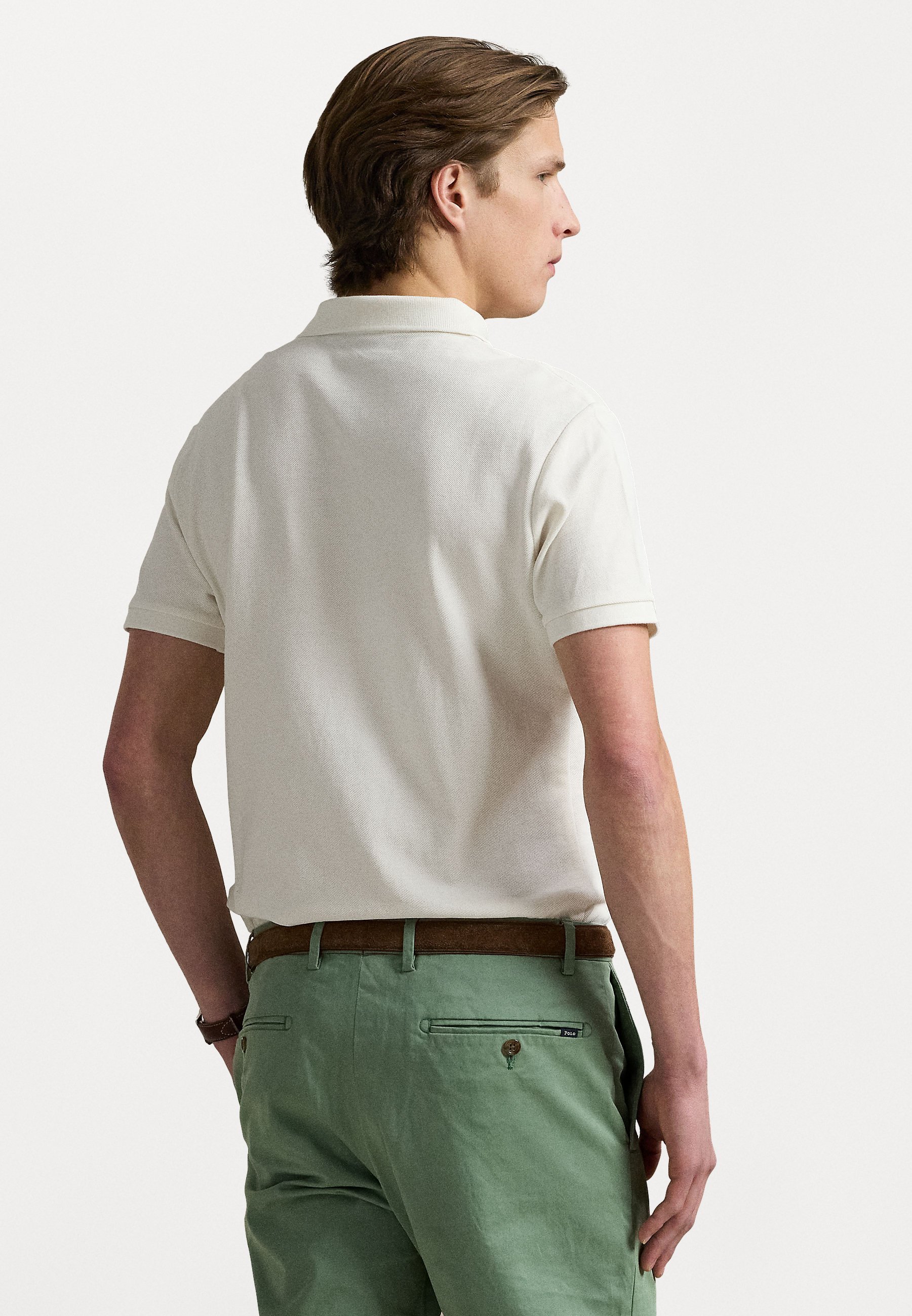 Polo Ralph Lauren Polo shirt met korte mouwen - licht crème