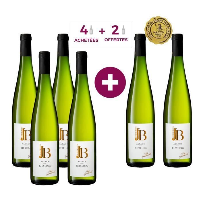 Joseph Beck 2024 Alsace Riesling - Vino blanco de Alsacia x6