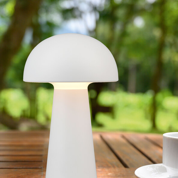 Lennon LED batteridriven bordslampa, vit