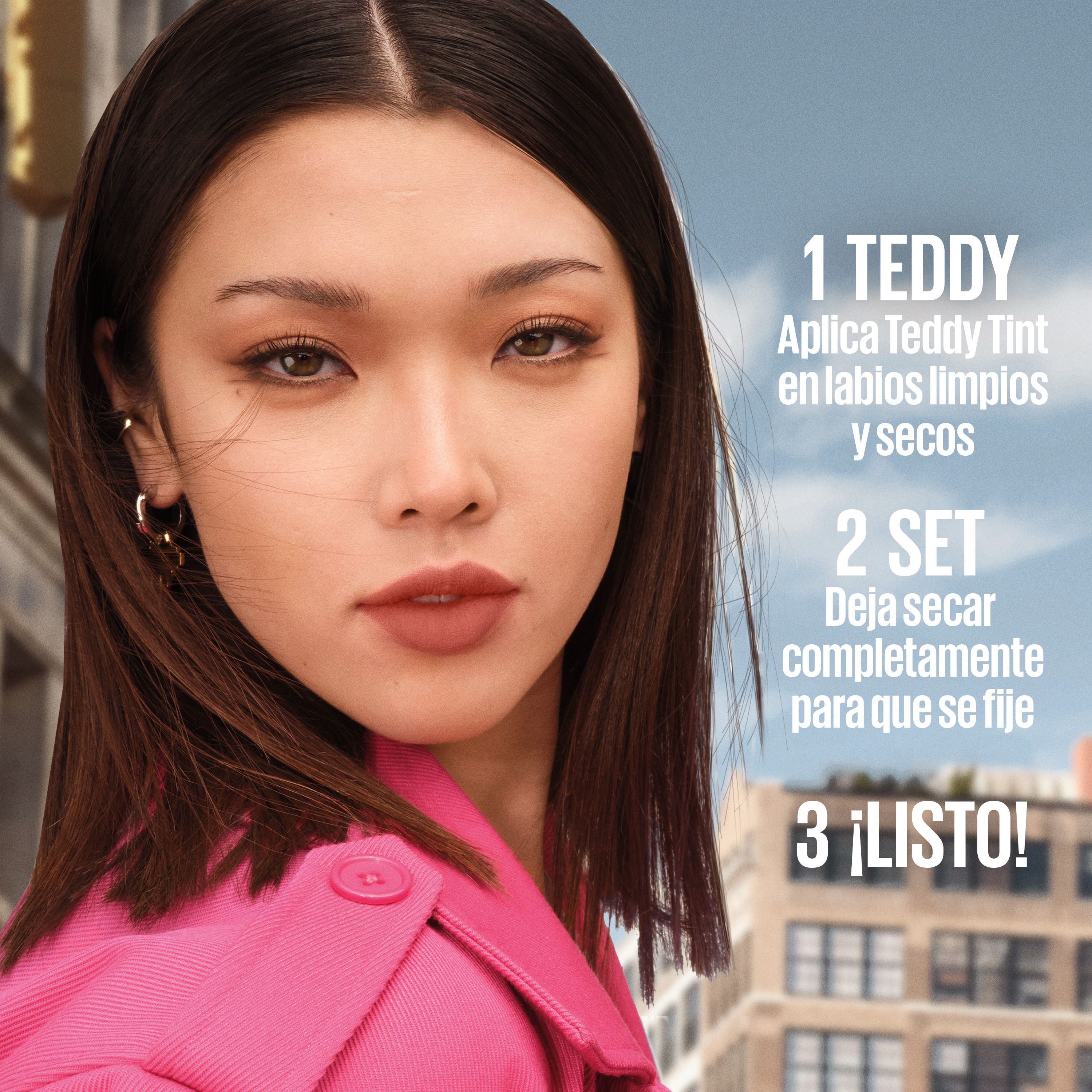 „Super Stay Teddy Tint“ skysti lūpų dažai Skysti lūpų dažai