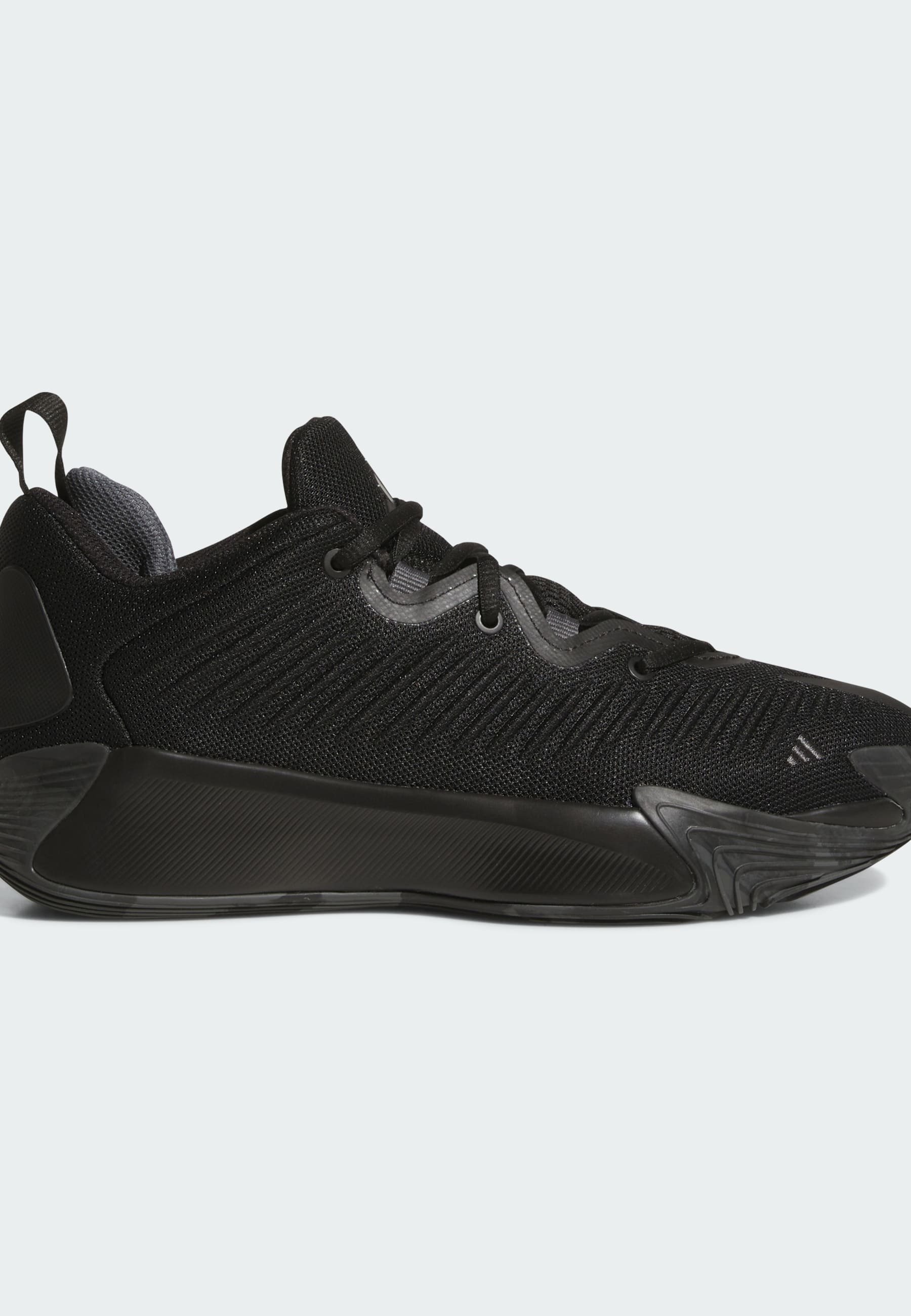 adidas Performance INITIATION - Basketbalschoenen - core black iron metallic grey five