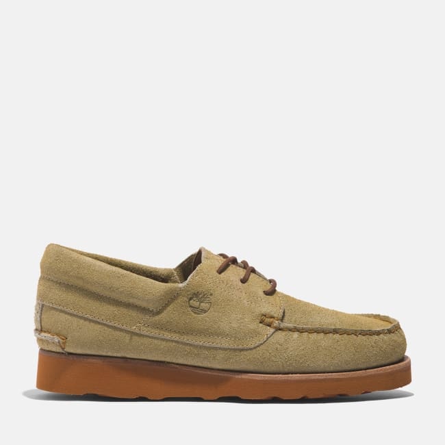 Scarpa Stringata da Uomo in beige chiaro