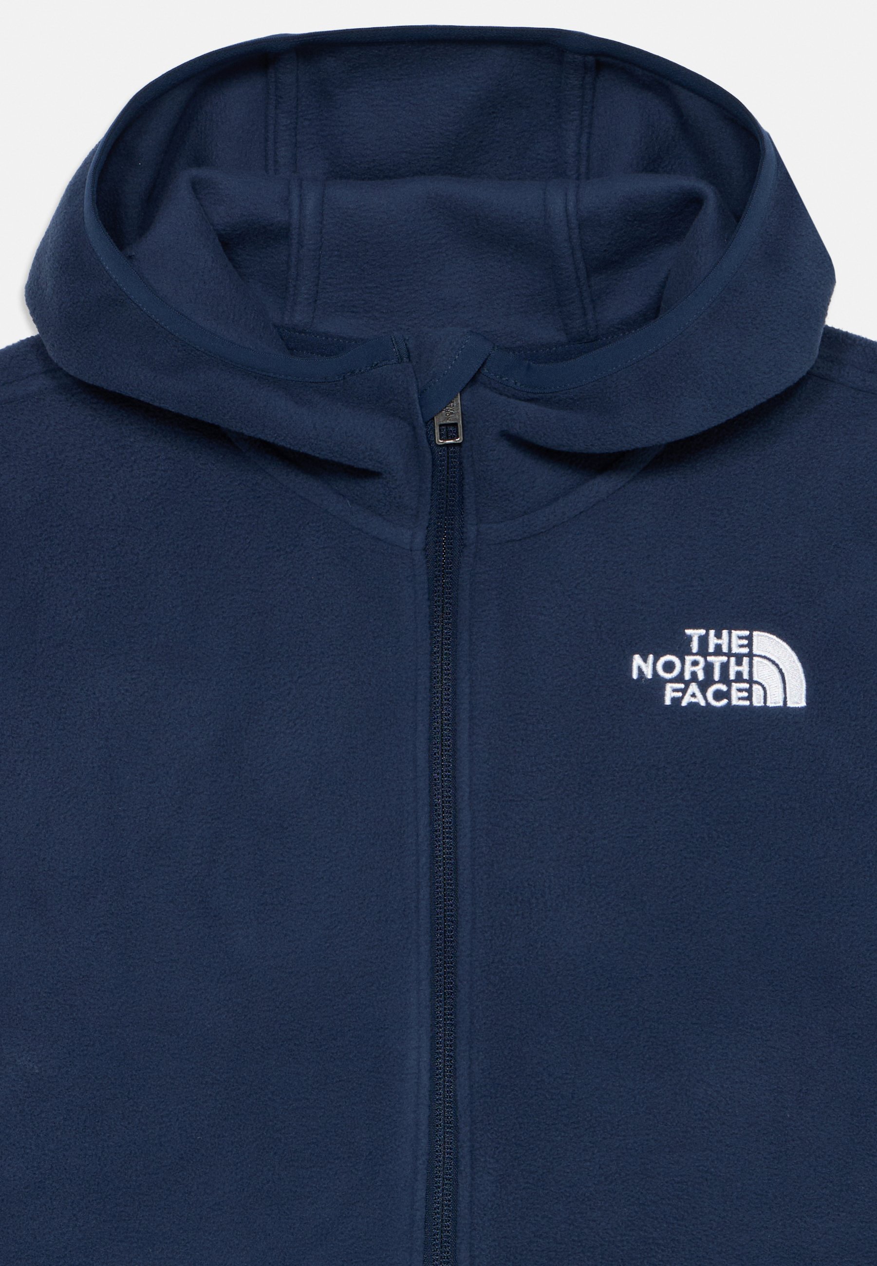 The North Face TEEN GLACIER HOODIE UNISEXE - Veste polaire - bleu crépuscule/bleu marine sommet