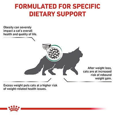 Royal Canin Veterinary Cat - Soporte para la saciedad