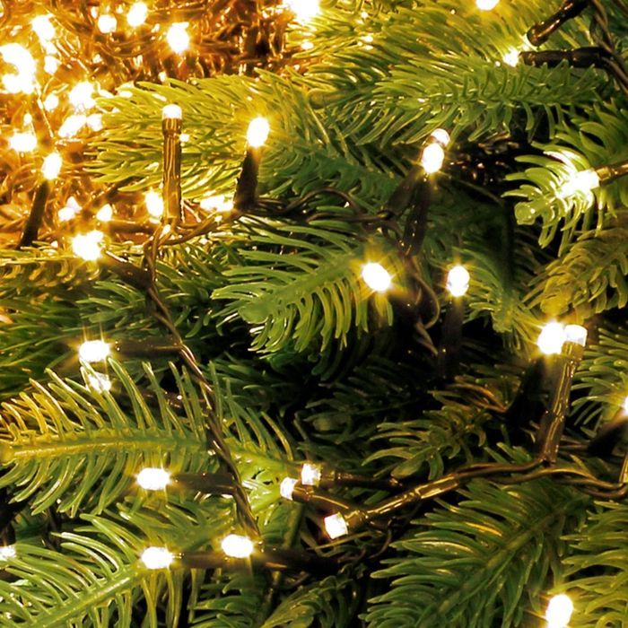 String lights - White - 700 LEDs - Electric - Indoor/Outdoor - 17 meters