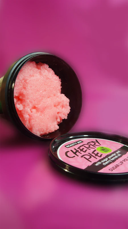 Beauty Jar Cherry Pie Zucker Lippenpeeling