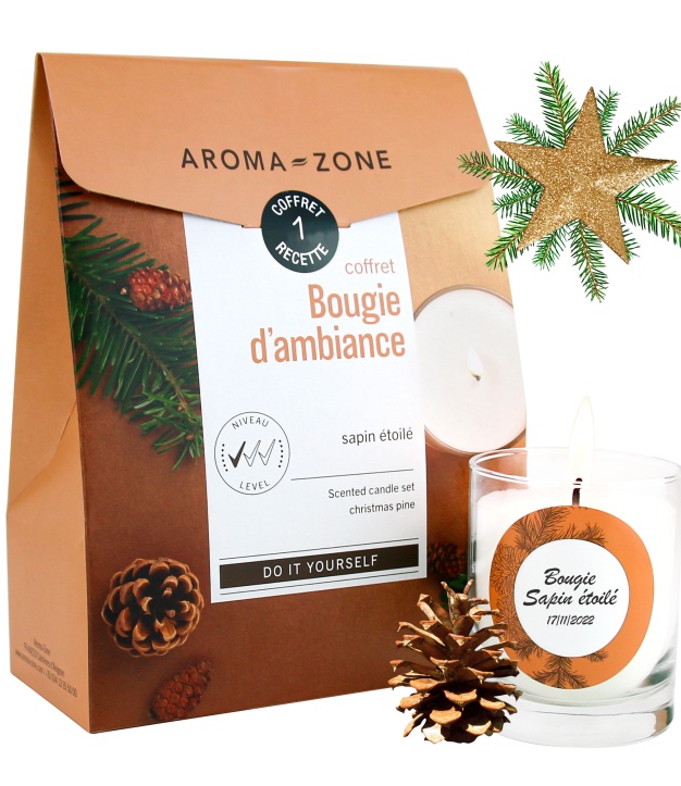 DIY Star Fir sfeerkaarsenset