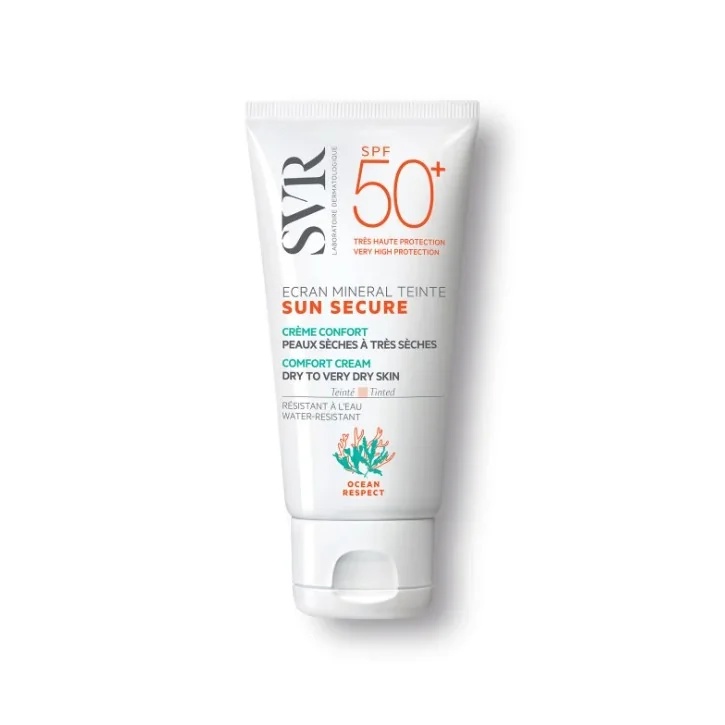 SVR SVR Sun Secure Ecran Minerale Gezichtscrème 50 ml Gezichtscrème voor de droge huid