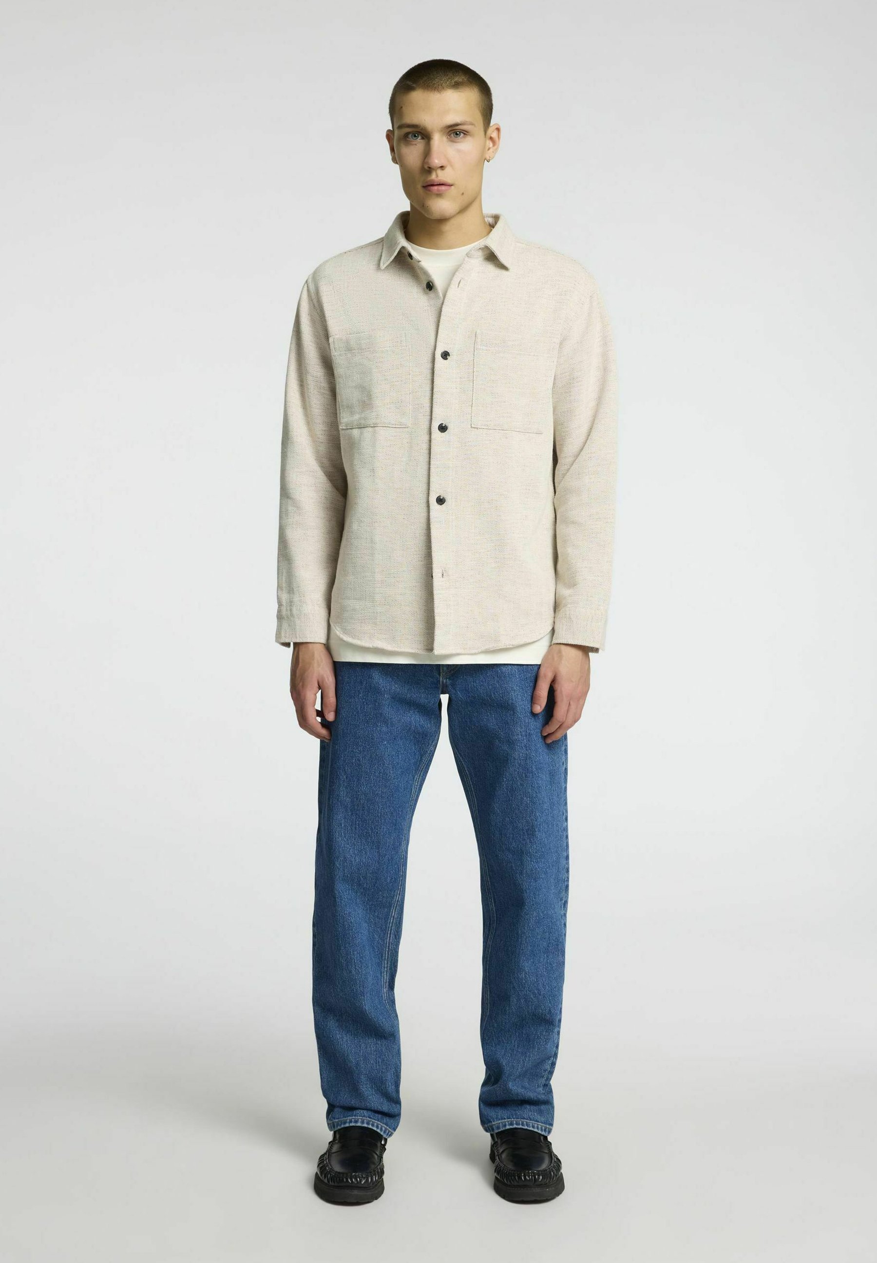 Jean droit Selected Homme BEN KORI - denim bleu moyen