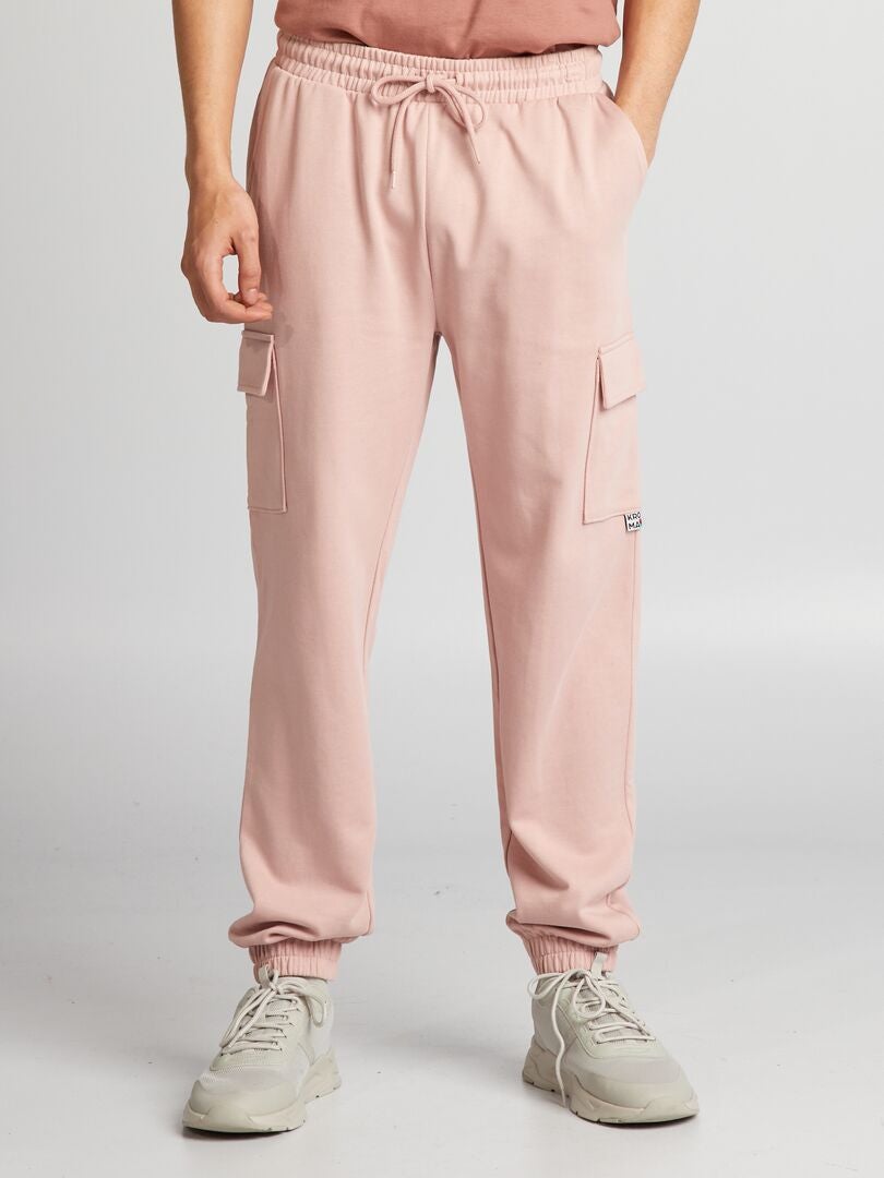 Joggingbroek met meerdere zakken - PAARS