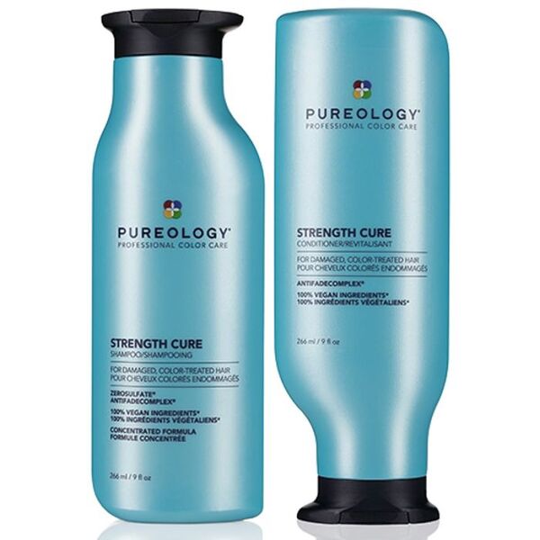 Pureology Strength Cure -shampoo ja -hoitoaine duo