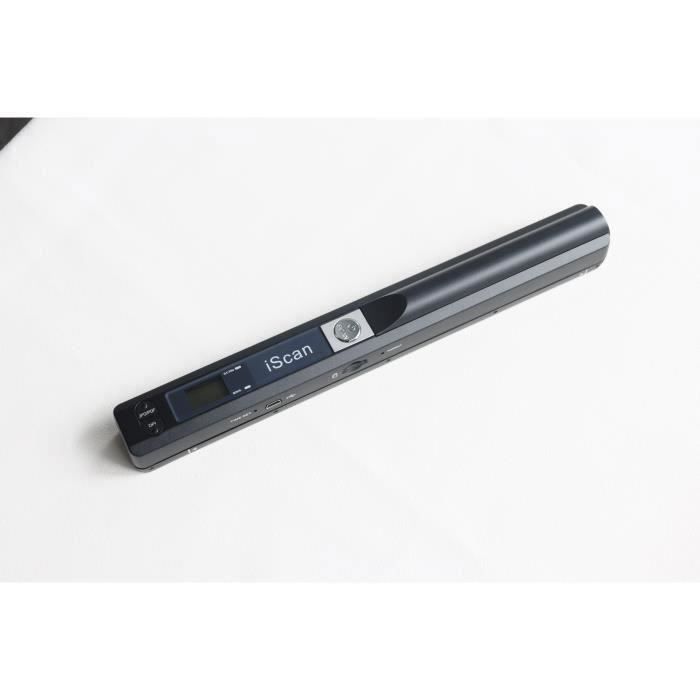 Portable Wireless Wifi LCD HD TFT Scanner 900 DPI Document iScan Handyscan Support TF Card 32G Black