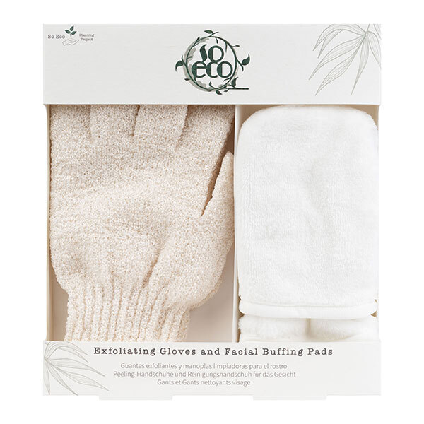 So Eco exfolierande handskar och ansiktspoleringspads
