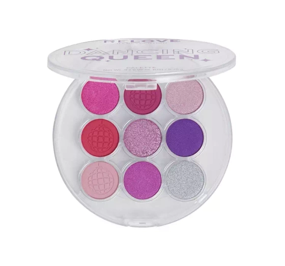 Relove Dancing Queen paleta cieni do powiek 6,75g