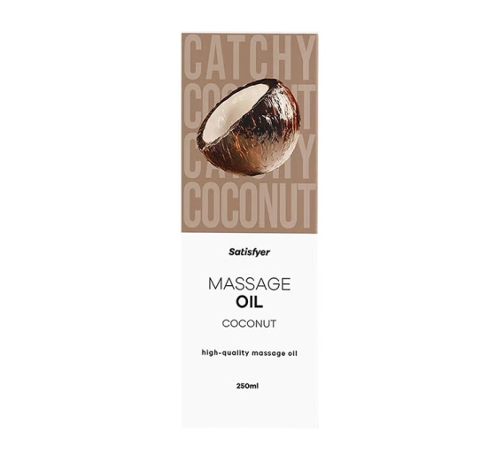 Satisfyer Catchy Coconut olejek do masażu ciała Kokos 250 ml