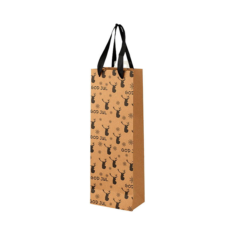 Hem Flaskpåse 36x12,5x8 cm Kraft