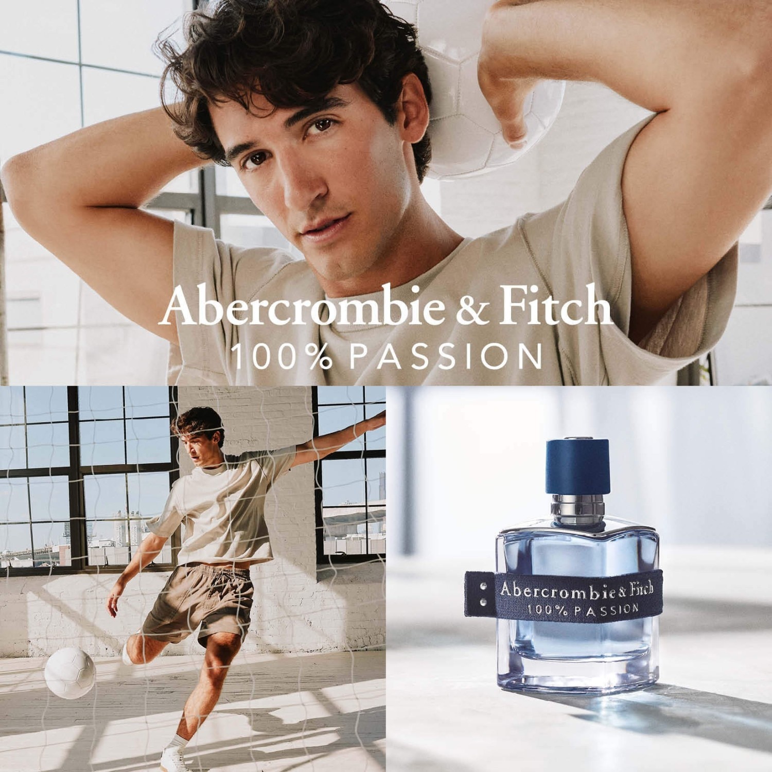 Abercrombie & Fitch Eau de Toilette 100 % PASSION für ihn – 30 ml