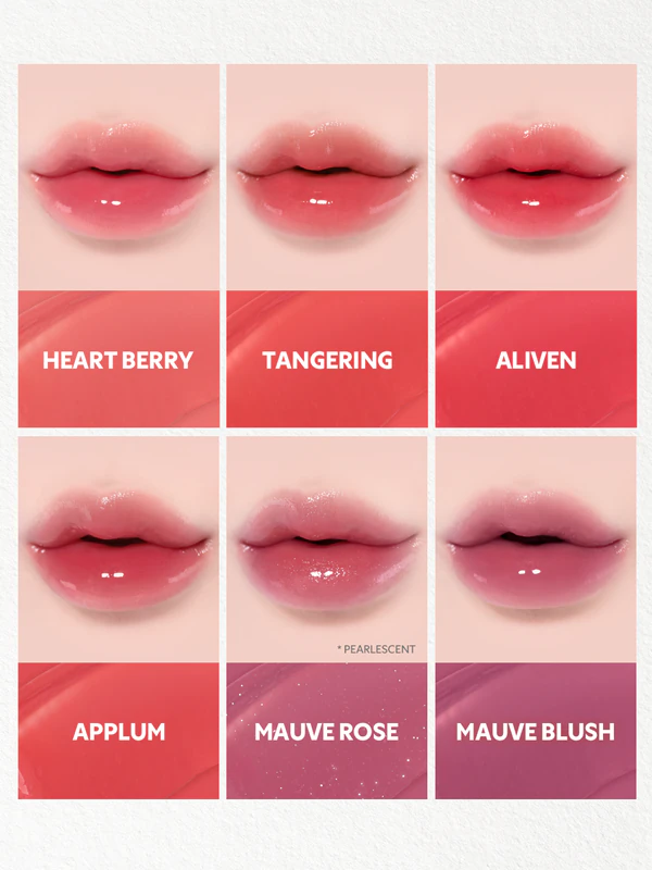 TIRTIR Waterism Glow Tint langdurige lipgloss, kleine verpakking