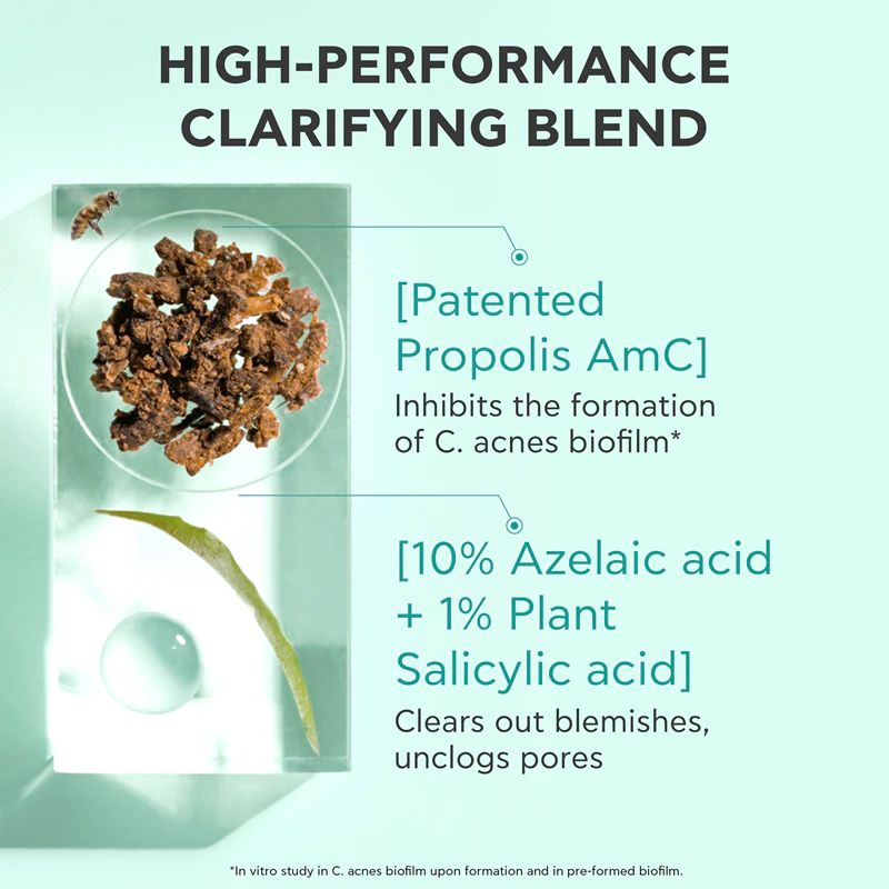 Sérum Apivita Just Bee Clear para pele oleosa e problemática.