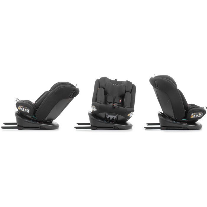 Seggiolino auto - BABYAUTO - ZAFIRO - Gruppo 0/1/2/3 - 40/150 cm - I-Size - Girevole - Reclinabile - Con riduttore - Nero