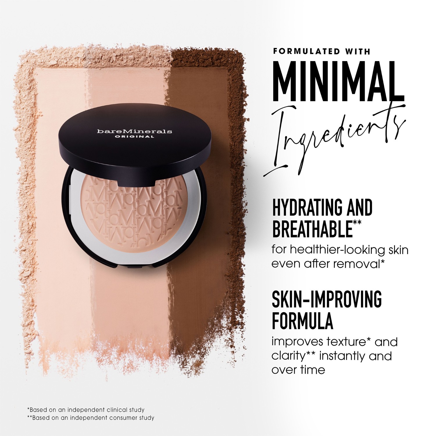 bareMinerals Foundation Original Pressed Powder Foundation Mineral SPF 15 - 8 g