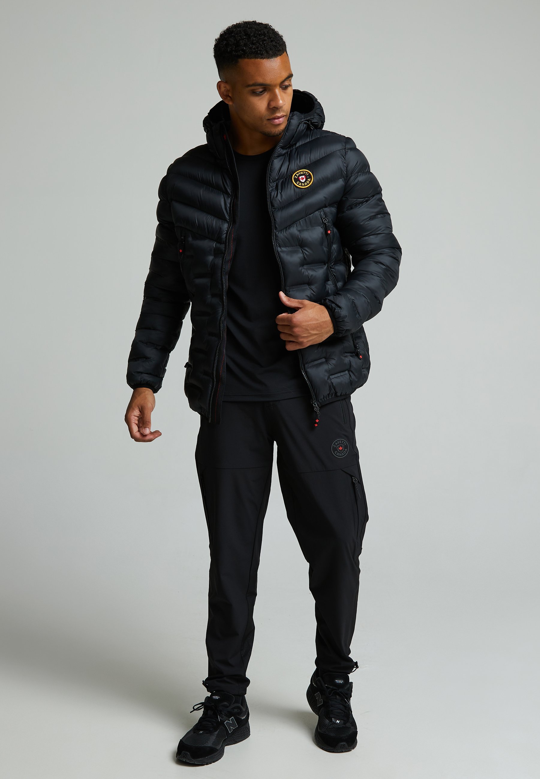 Zavetti Canada SAVUNO TEPITUD JAKK - Talvejakk - süsimusta