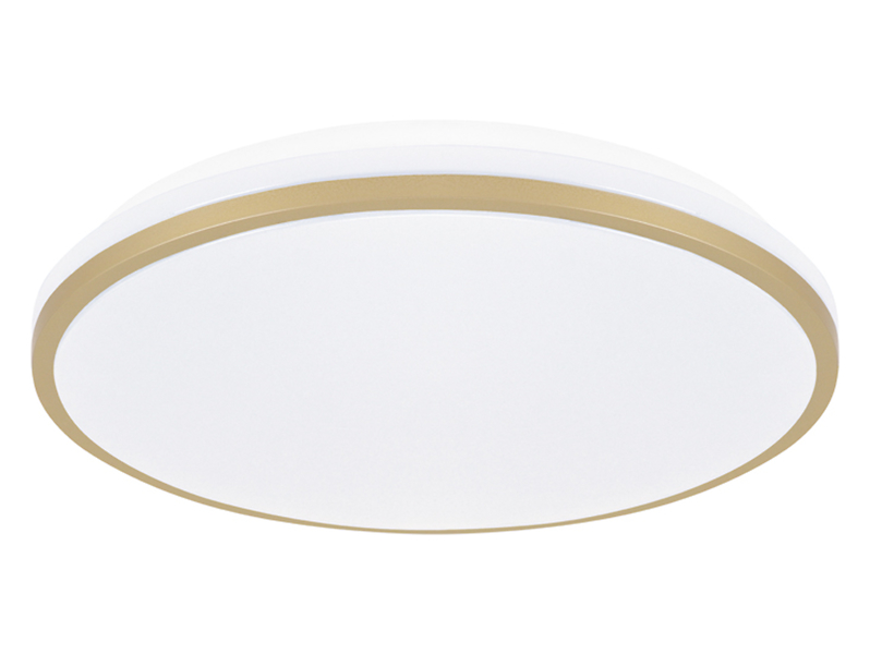 Plafon Linus LED 28 cm biało-złoty