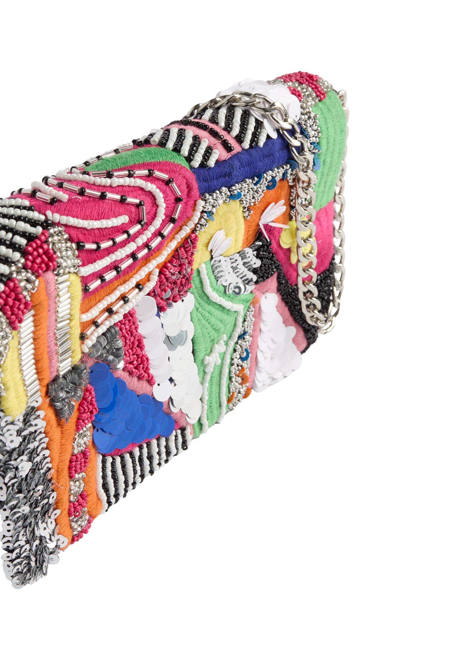 PARFOIS MET KRALEN - Crossbodytas - heldere veelkleurige