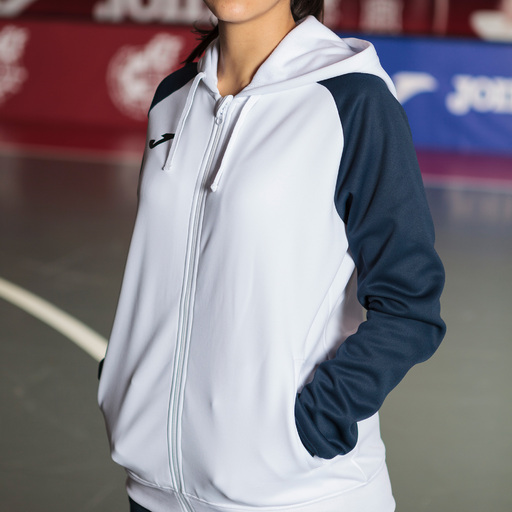  Joma Academy IV jakna s kapuljačom, bijelo-plava