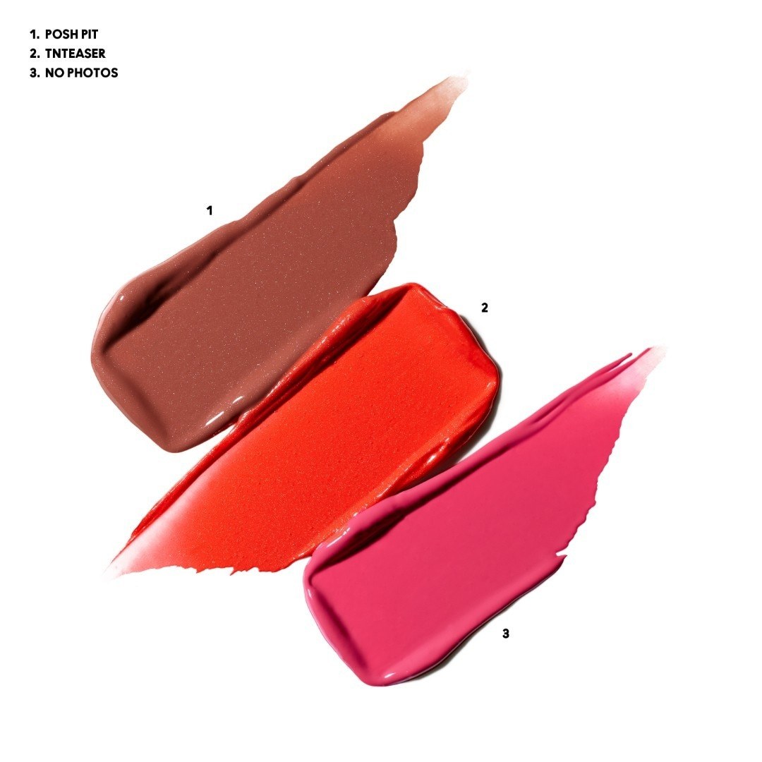 MAC kosmētikas komplekts Lusterglass Wildest Gleams Mini Lusterglass lūpu trio — 1 Stück