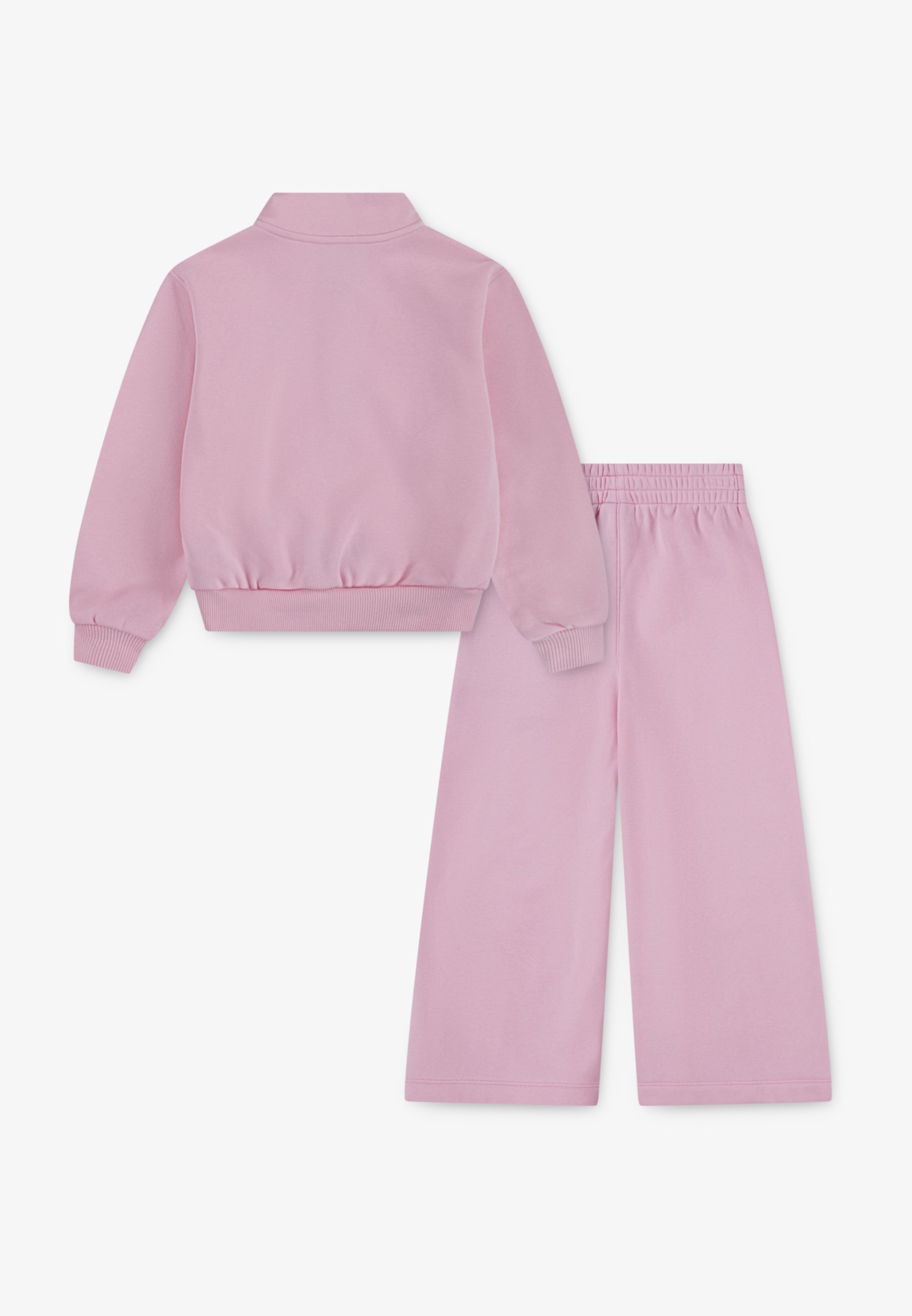 Survêtement Nike Sportswear WIDE LEG CLUB - Rose tendre moyen