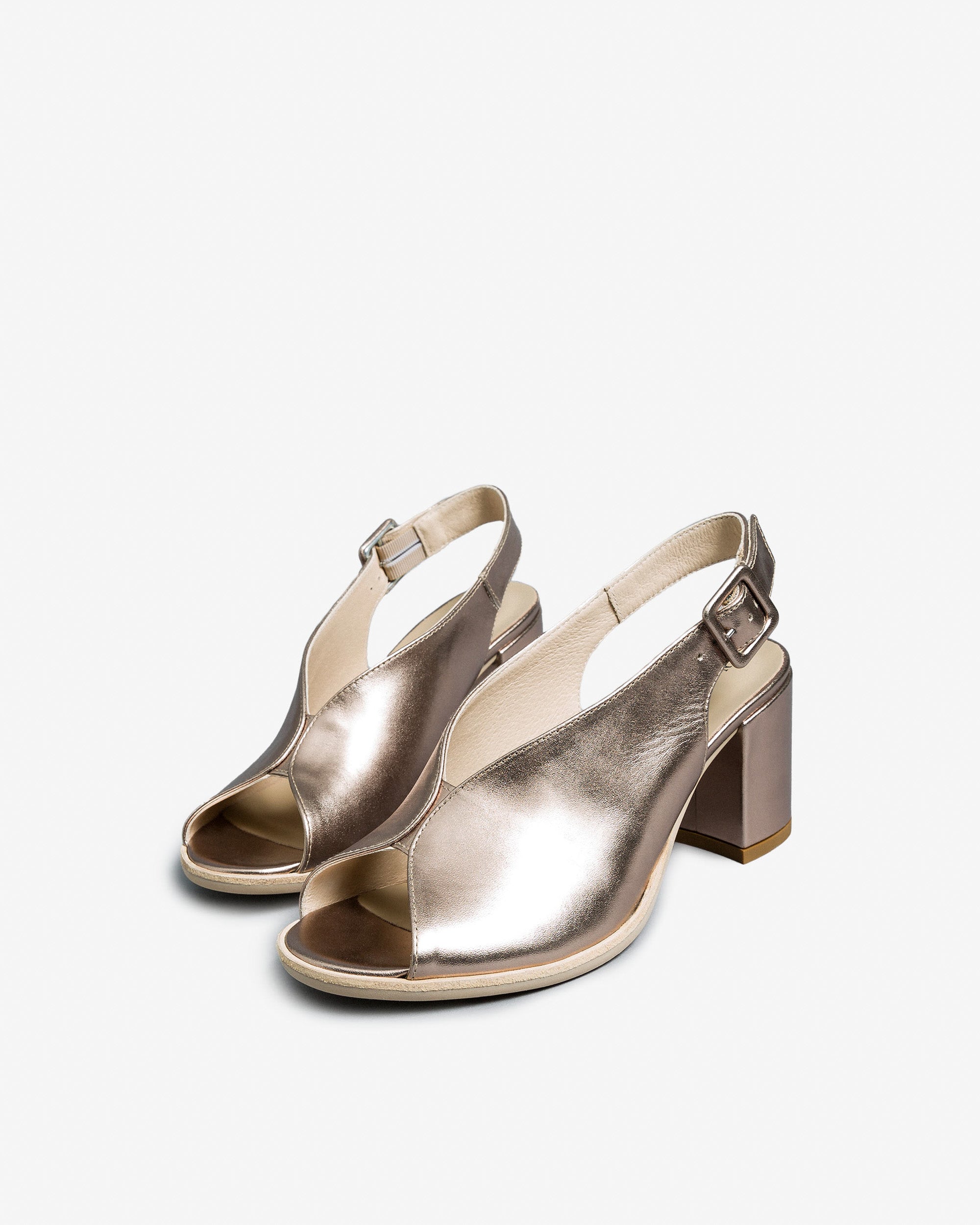  Damen-Ledersandalen