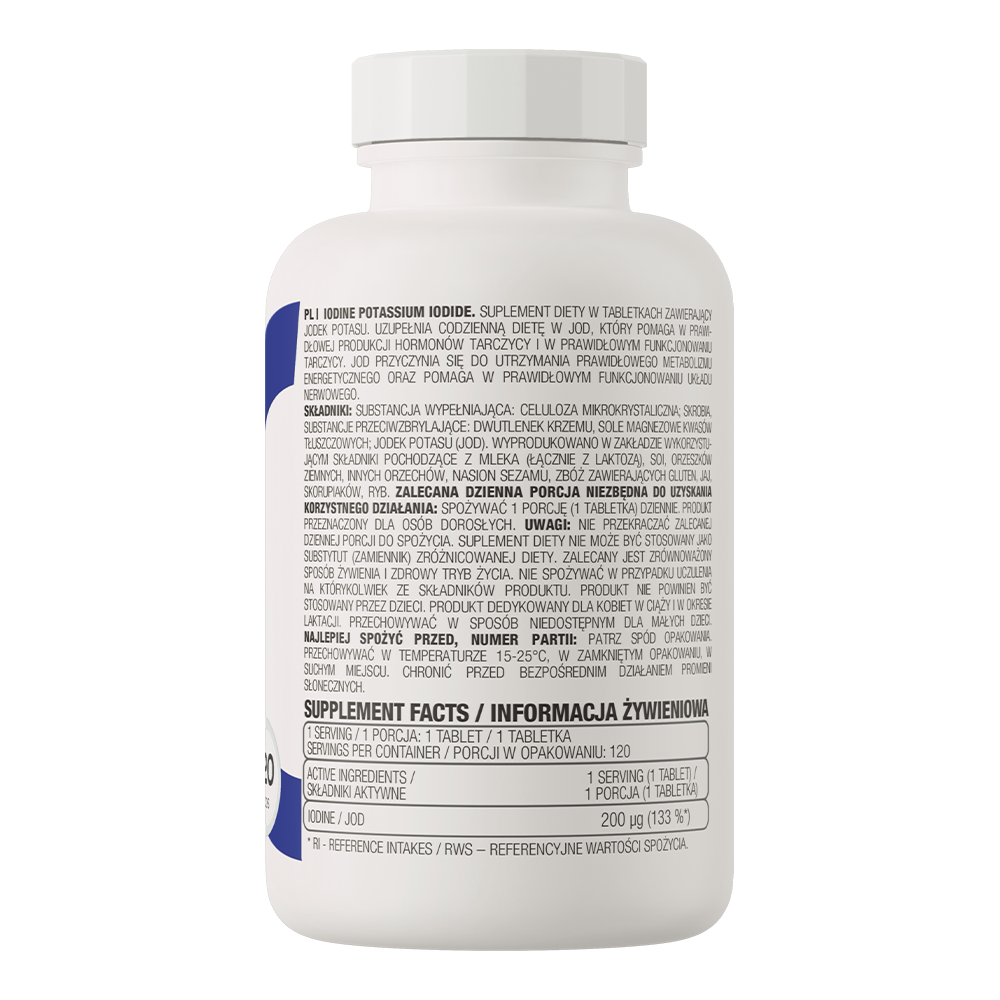OstroVit JOD Kálium-jodid 200 μg