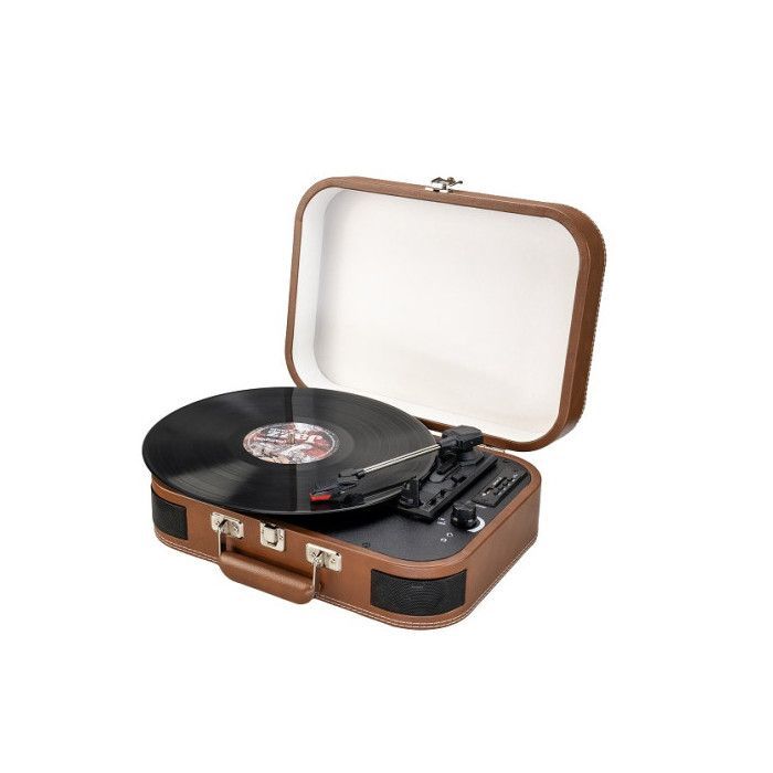 TD14 Retro Multifunctional Bluetooth Portable Turntable