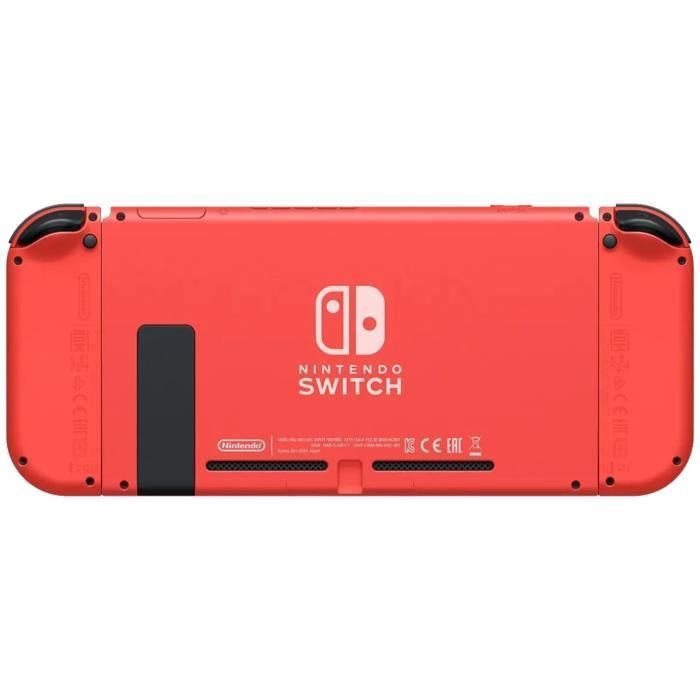 Nintendo Switch Console • Mario Limited Edition (Red & Blue) + Carrying Case