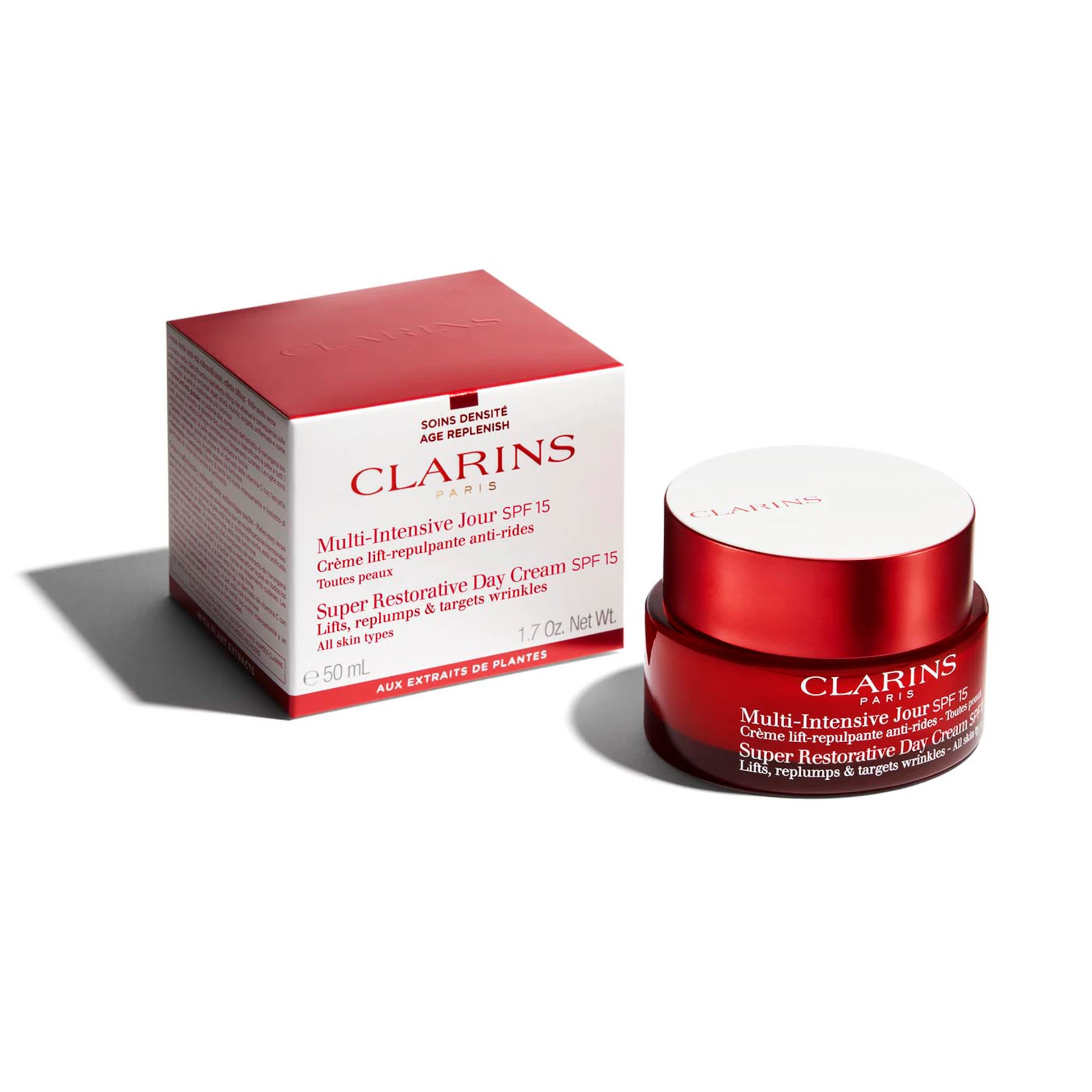 Szuper helyreállító nappali krém SPF15 50 ml - Clarins