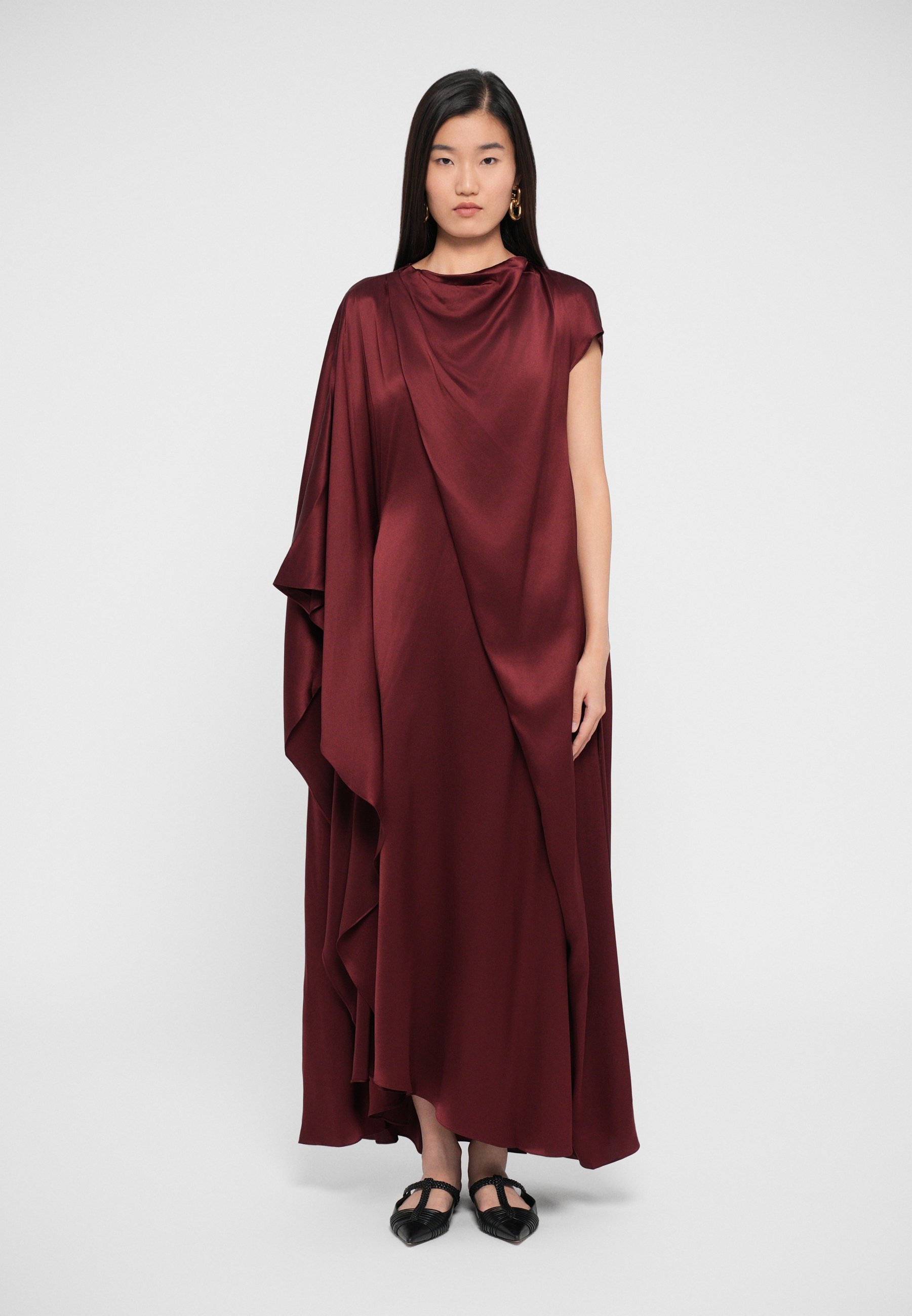 Roksanda HIBA JURK - Cocktailjurk / Feestjurk - kastanjebruin