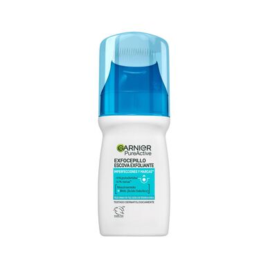 Garnier Pure Active Exfobrush piling za obraz s krtačko, niacinamid, 150 ml