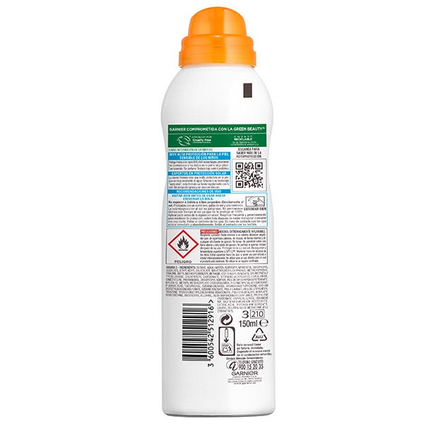 Niños Sensitive Advanced Mist Anti-Arena SPF 50| 150ML