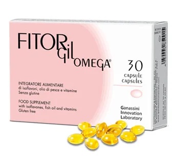FITORGIL Fitorgil Omega 30 Kapseln Nahrungsergänzungsmittel für die Wechseljahre