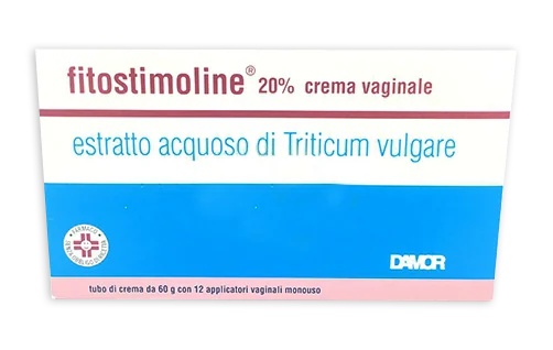 FITOSTIMOLINE Fitostimoline 20% crema vaginal + aplicadores 60 g extracto acuoso de Triticum Vulgare