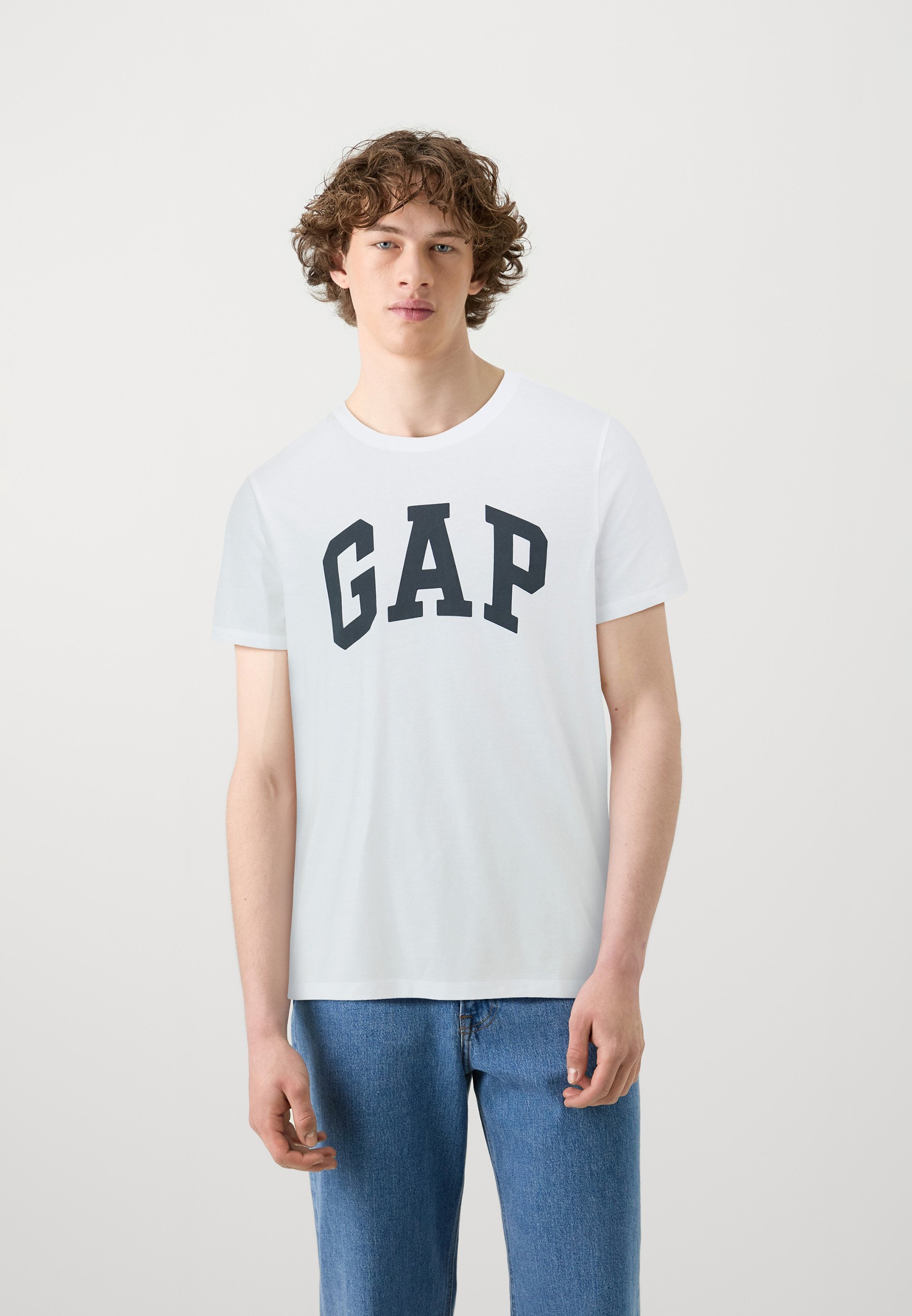 GAP LOGO 2-PACK - Bedrukte T-shirts - blauw