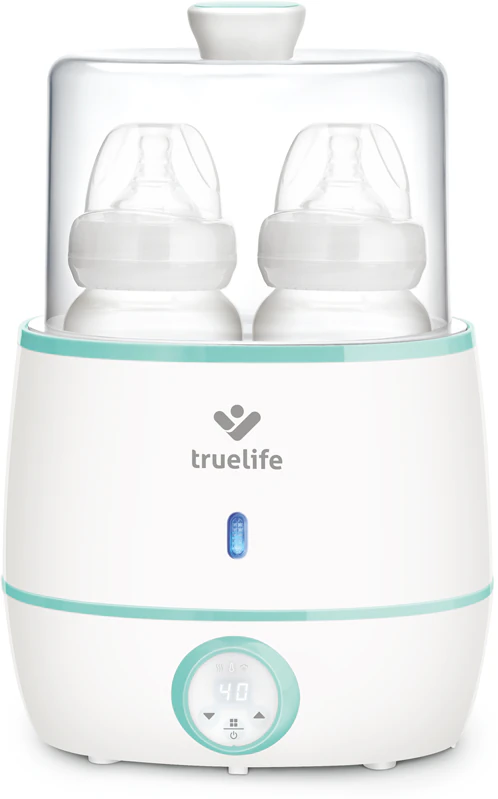 Aquecedor de mamadeiras multifuncional duplo TrueLife Invio BW