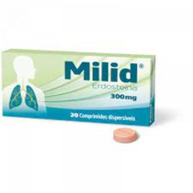 Milid Milid 300mg Expektorans Tablety 20 tablet 20 tablet