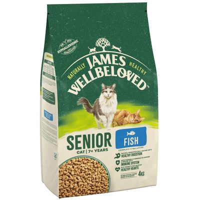 James Wellbeloved Senior 7+ Katt - Fisk