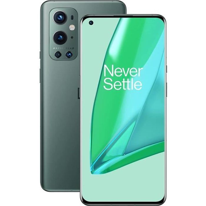 Teléfono OnePlus 9 Pro 5G, 12 GB de RAM, 256 GB de almacenamiento, color verde, procesador Snapdragon 888, pantalla de 6,7 pulgadas con frecuencia de actualización de 120 Hz, pantalla adaptativa Hasselblad de 50 MP, carga inalámbrica rápida.