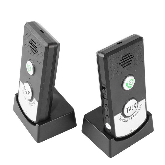 Intercomunicador inalámbrico - OKUMGGYJ - 103450 - 1800 mAh - 1000 metros - Volumen ajustable