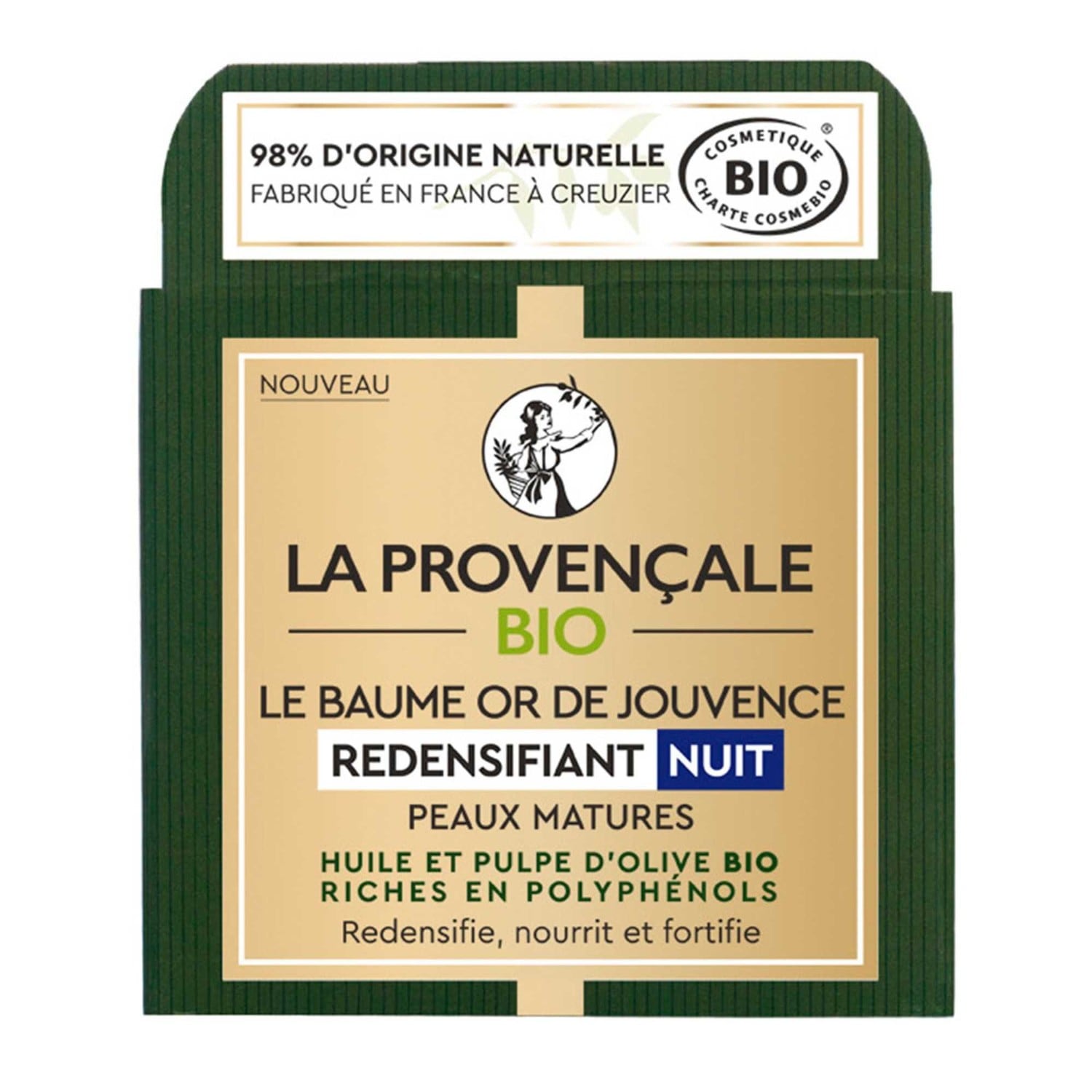 La Provençale Baume Nuit Redensifiant Peaux Matures certifié bio