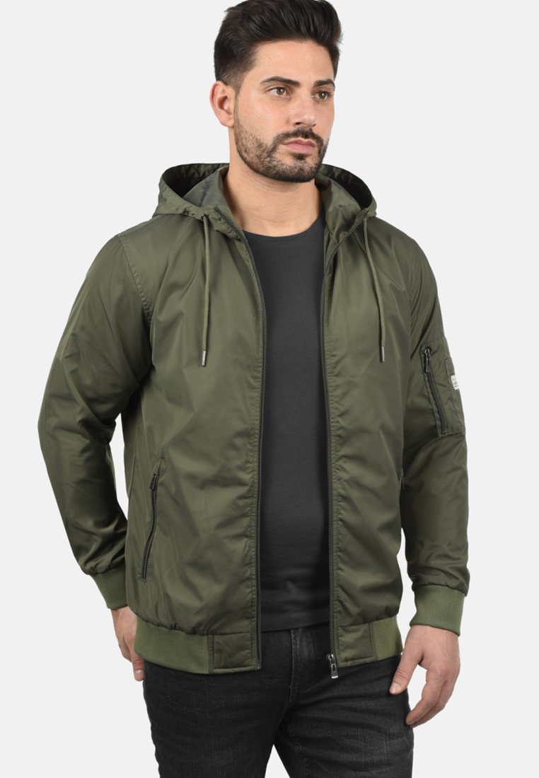 Blend BHRAZY - Outdoorjas - stoffige olijfgroen